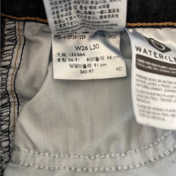 Levi’s Blue Jeans W26 L30 Women’s Inseam 28”Excellent Condition - Picture 7 of 10